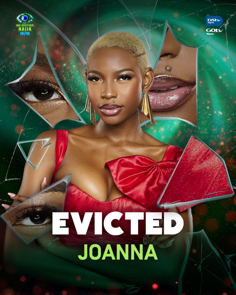 BNaija Joanna Has Been Evicted