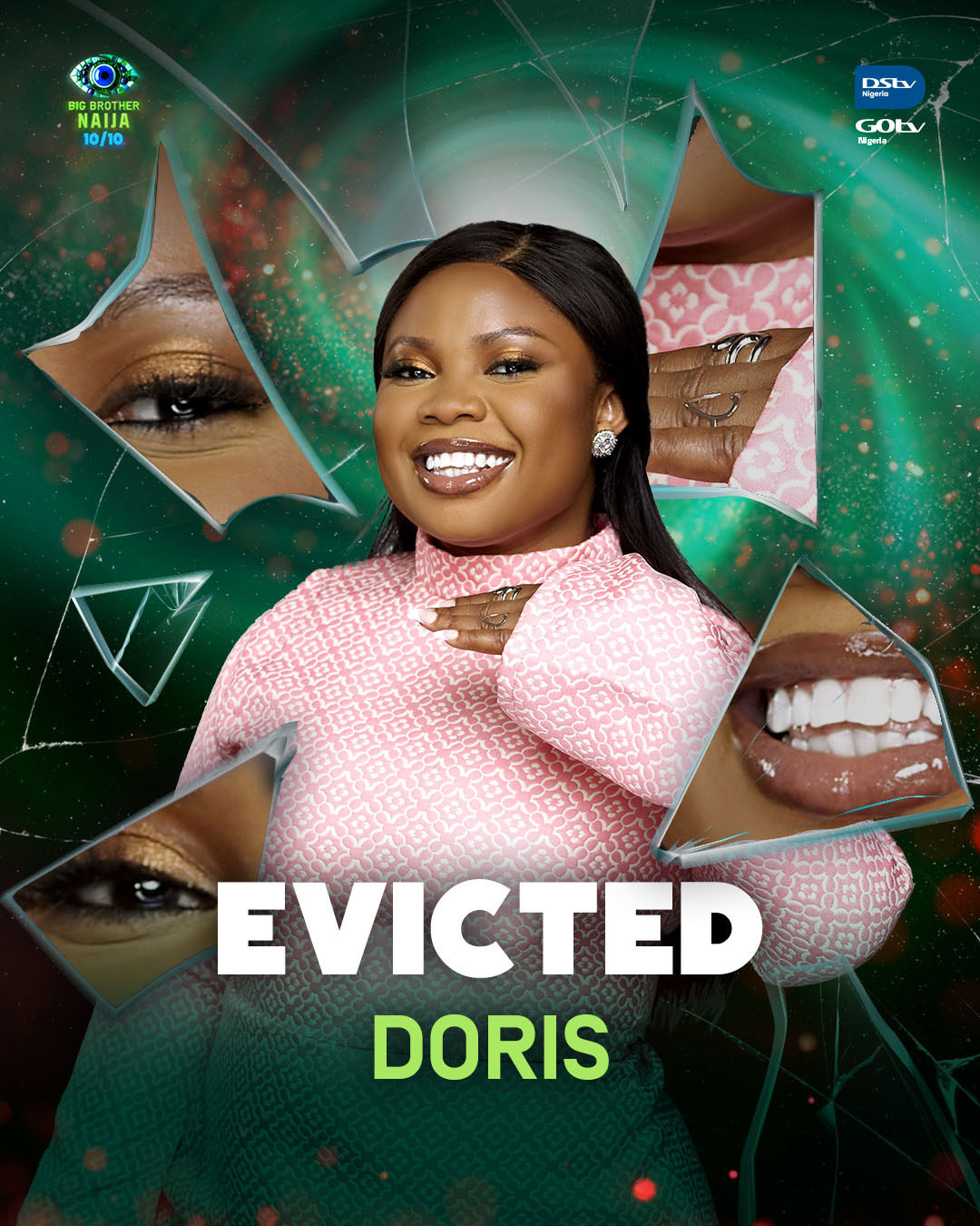 BNaija Doris Is The 9th Finalist To Be Evicted