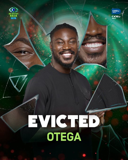 BBNaija Otega Has Been Evicted
